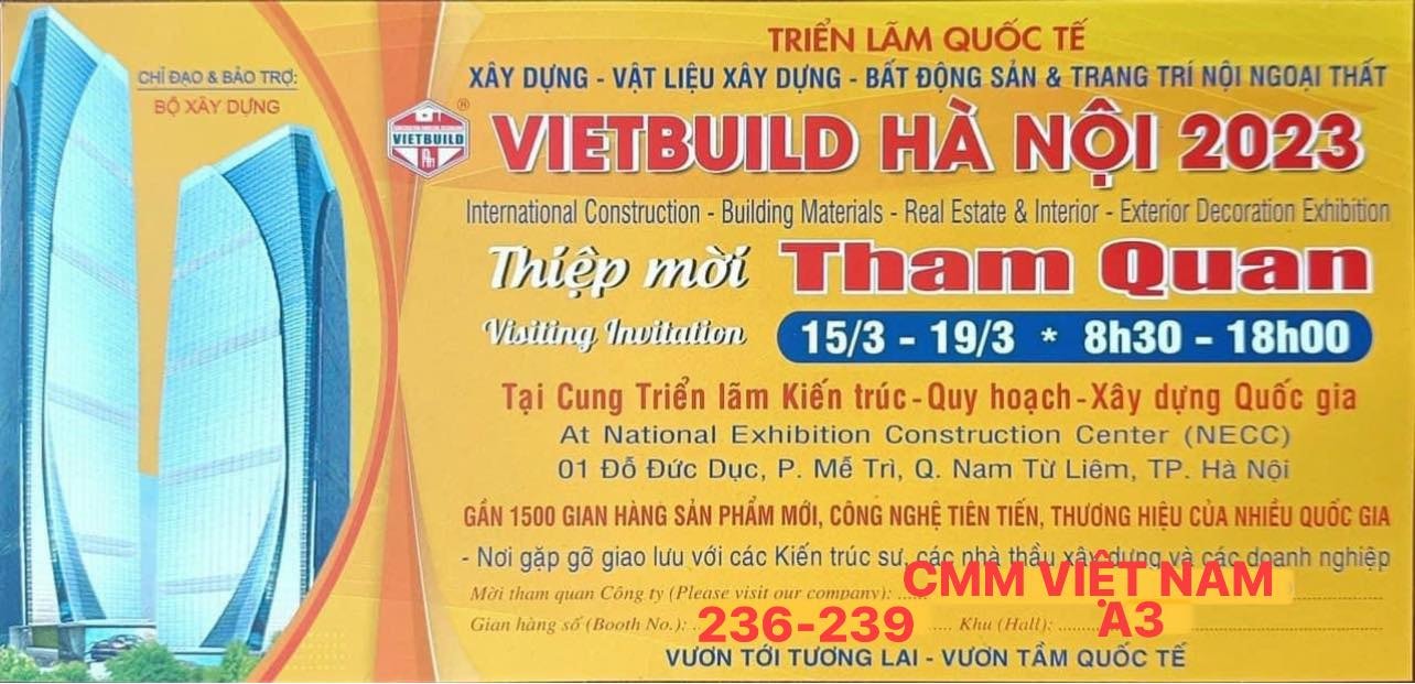 Khai Mạc Triển Lãm Vietbuild 2023 Hà Nội